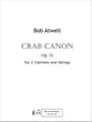 Crab Canon Orchestra sheet music cover